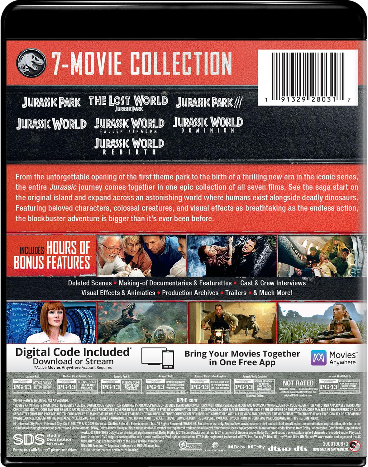 Jurassic World: Rebirth [Region Free] (IMPORT) (Nessuna versione italiana)