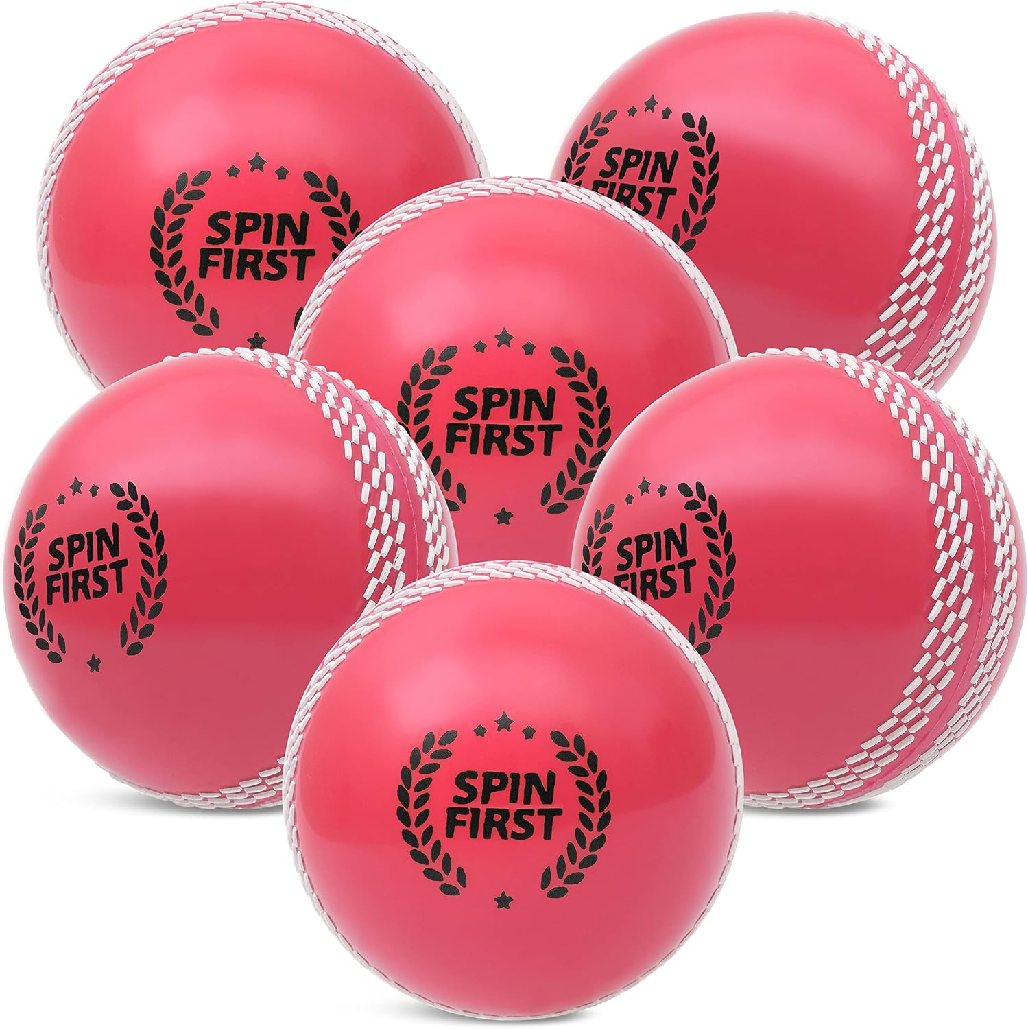 ADS SPORTS Wind Cricket Balls - Air Practice Balls - Indoor & Outdoor Soft Training Cricket Ball For Coaching Practice (Pink) - Image 5