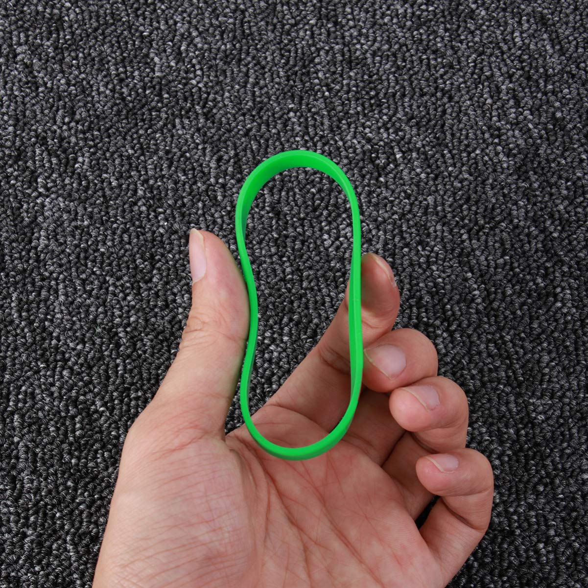 VOSAREA 5pièces Bracelet Imprimé Drapeau Portugal Silicone Décoratif pour Matchs de Football et Sports