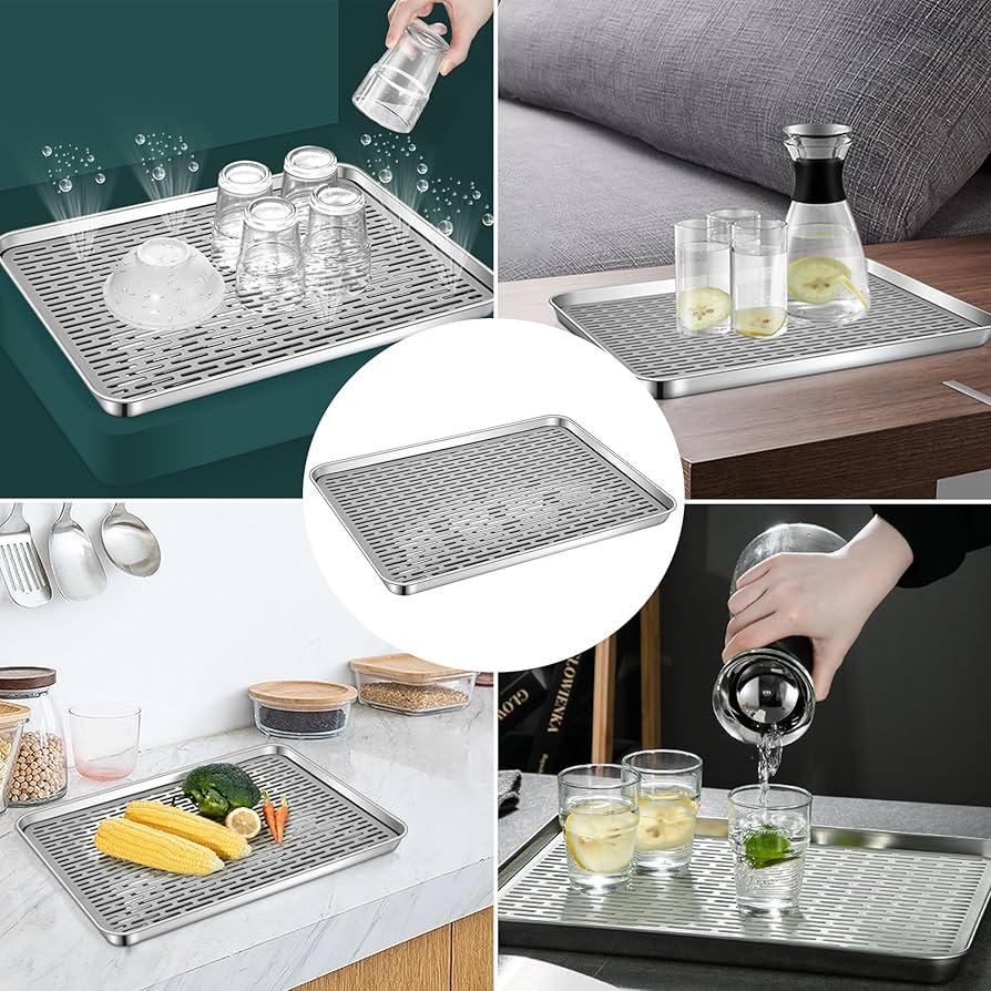 Tebery Kaffee Abtropfschalen 10,2cm - 6 Stück Tropfschalen Für Getränkespender