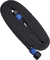 Vista 11 de Manguera de remojo resistente de 75 pies, manguera de agua que gotea el 70% de agua constante en toda la manguera, manguera de jardín ligera