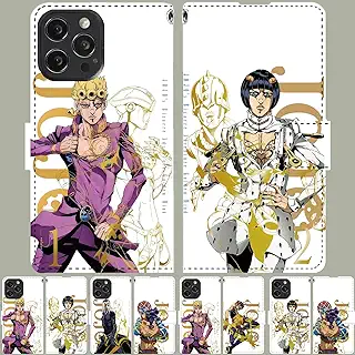 ジョジョ スマホケース iphone16ケース 手帳型 スマホカバー 全機種対応 レオーネ・アバッキオ iphone16 ケース ジョジョの奇妙な冒険 手帳 型 おしゃれ すまほけーす 耐衝撃 かわいい 携帯ケース 防水ケース カメラレンズ保護 イヤレス充電対応 ホリデーギフト