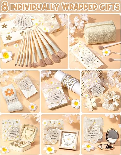 Miniatura 4 de Regalos de Navidad para adolescentes y adolescentes 8 cestas de regalo de cumpleaños para adolescentes y niñas, cosas de moda con divertidas