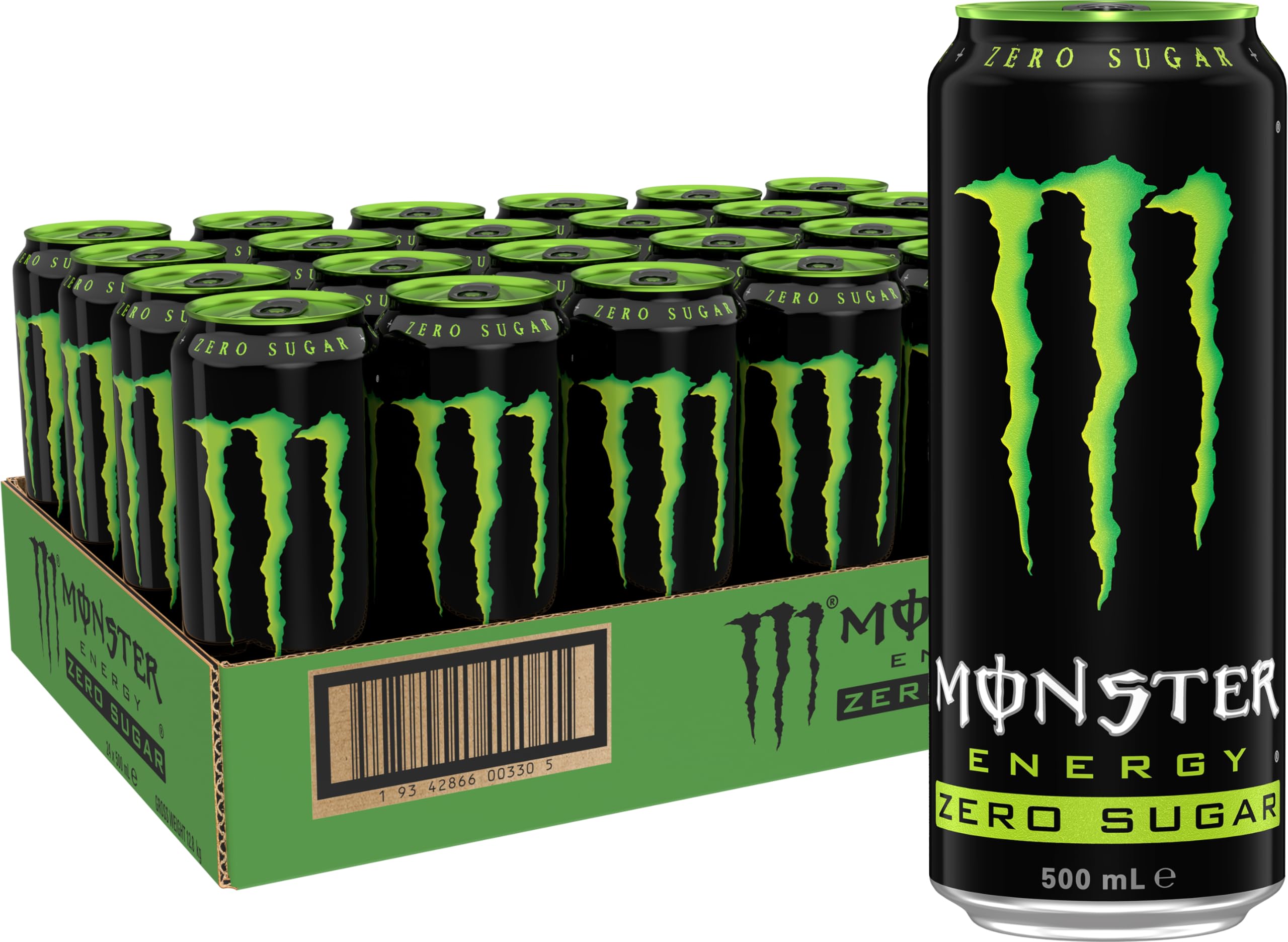Monster Energy Drink Original Zero Sugar 24 x 500ml