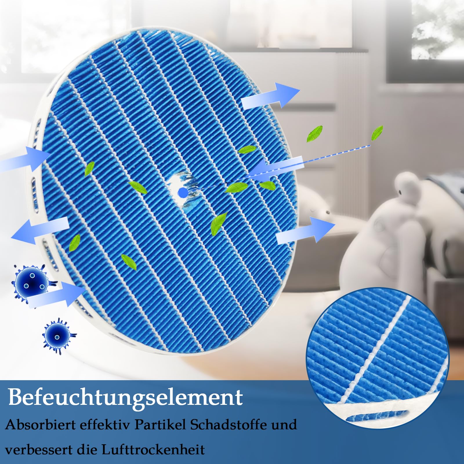 FY1410 FY1413 FY2425 filtr zamienny do Philips Series 2000 & 2000i AC2729/10 2 w 1 oczyszczacz powietrza i nawilżacz powietrza, zamiennik filtra HEPA FY1410/30 FY1413/30 FY2425/30