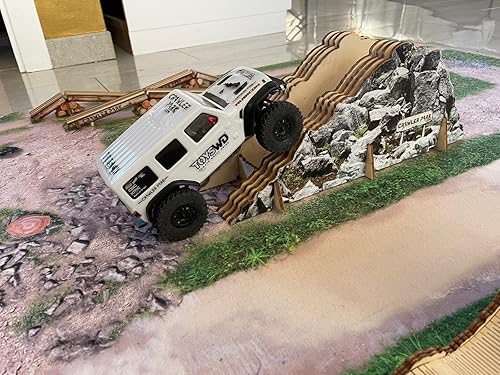 Miniatura 5 de toyswd Kit de Arranque Circuito Alfombra RC Crawler Park 1/24 1/18