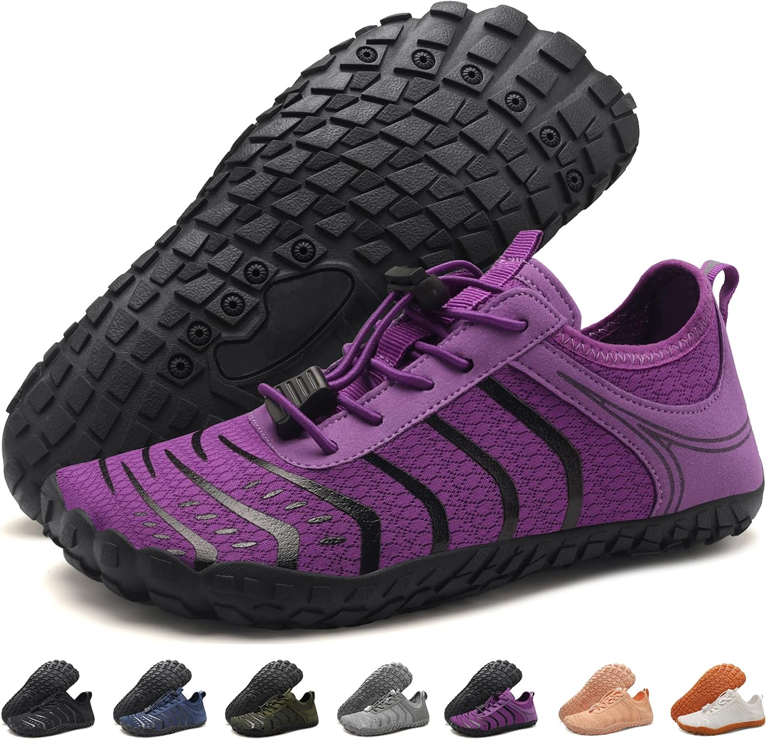 2026 New Hiking Barefoot Shoes Womens Mens Footwear,Wide Toe Box Water Shoe for Women Men,Zero Drop Comfortable & Non-Slip Barefoot Vitality Shoe Women's Athletic Footwear for Walking Hiking