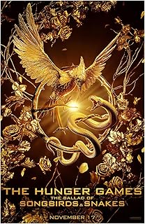Hunger Games Ballad of Songbirds and Snakes Poster Movie Posters Prints Bedroom Decor Silk Canvas for Wall Art Print Gift Home Decor Unframe Poster 11x17inch 28x43cm
