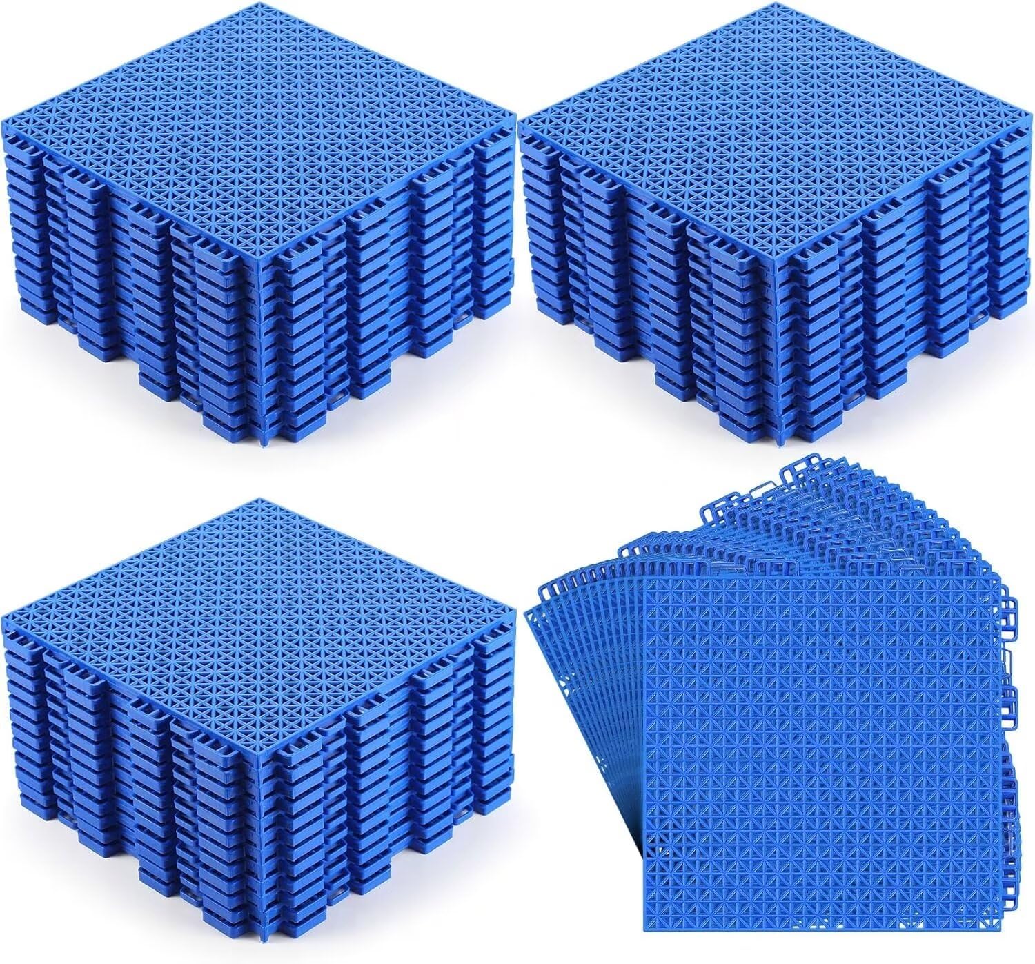 ジョイントマット60x60cm（16枚） すべりどめ 滑り止め サンドバッグ Amazon.co.jp: MIMIER 水はけマット ベランダ 屋外 6色 水はけ