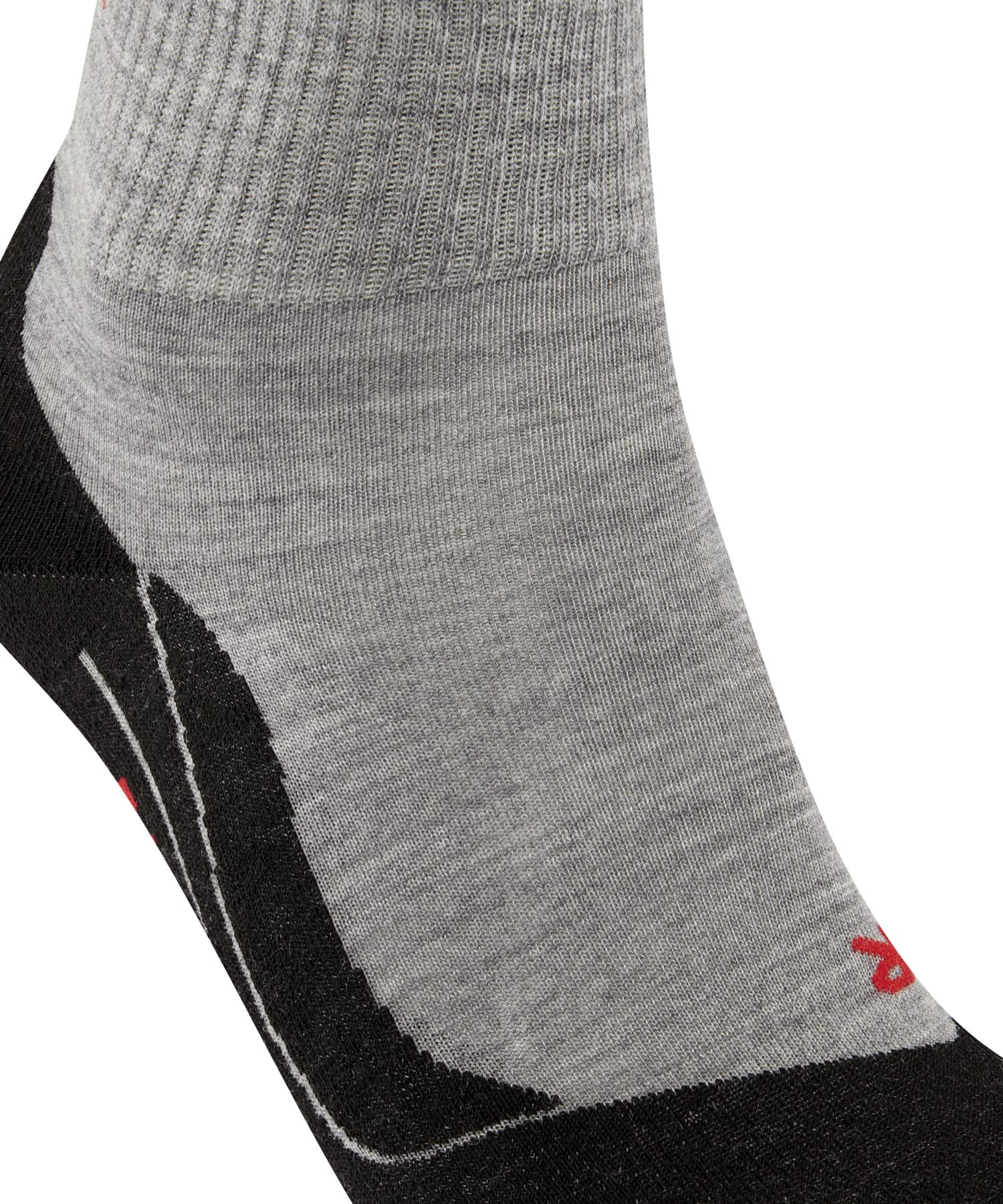 Falke hombre TK5 Short calcetines para senderismo amortiguación ligera antiampollas transpirable secado rápido regulación del clima antiolores lana hilo funcional 1 par