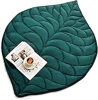 Kaisa 7 lbs Weighted Lap Blanket 41"x53" Green Velvet - Portable Travel Blanket for Adults, Anxiety Relief, All-Season, Machine Washable