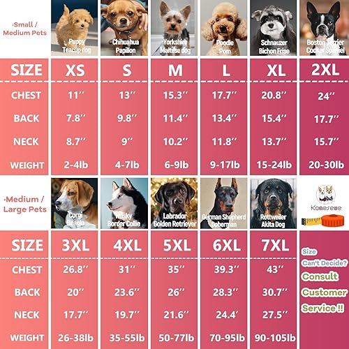 Miniatura 3 de Koneseve - Camiseta para perro, diseño de cuadros, para mascotas, para gato, transpirable, para perros pequeños, medianos, grandes, cachorros,