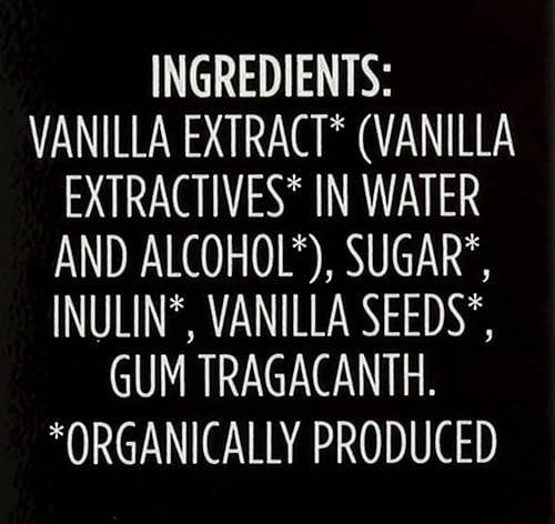 Miniatura 2 de Tubo de pasta de vainilla orgánica de Taylor  Colledge 17 onzas