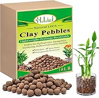 Vista 10 de Halatool 2 LB Guijarros de arcilla expandida natural de 2 libras para plantas 4mm-16mm Bolas de arcilla 100% orgánicas Hydroton Leca para plantas