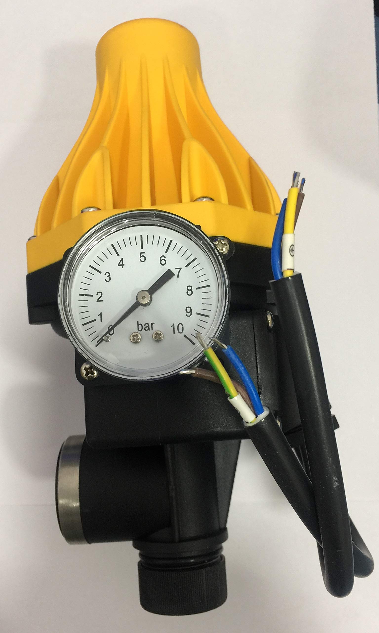 MEGAFLOW Automatic Pressure Pump Controller for Pressure Pumps PC 03 Black/Yellow-Black with pressure guage Suitable for all brand booster pumps (B082HG5GW1) Amazon Price History, Amazon Price Tracker