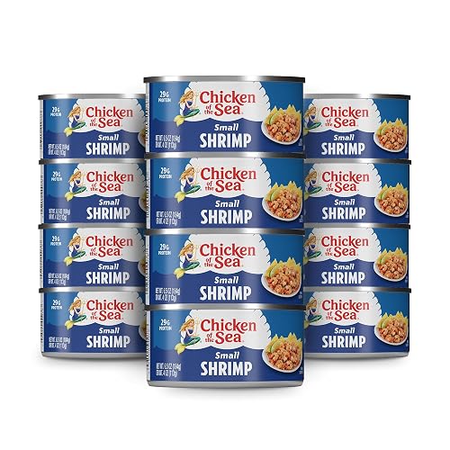 Chicken of the Sea Small Shrimp, 6.5 oz. Cans (Pack