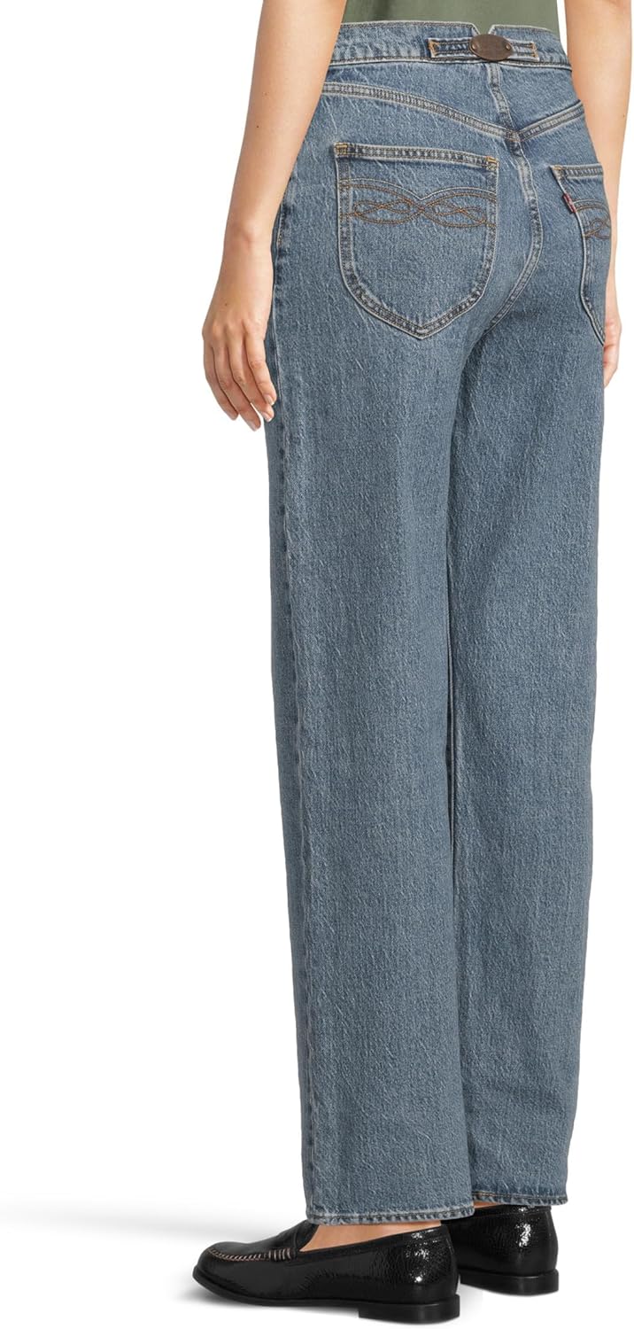Levi's Womens Ribcage Full Length Western - Image 3