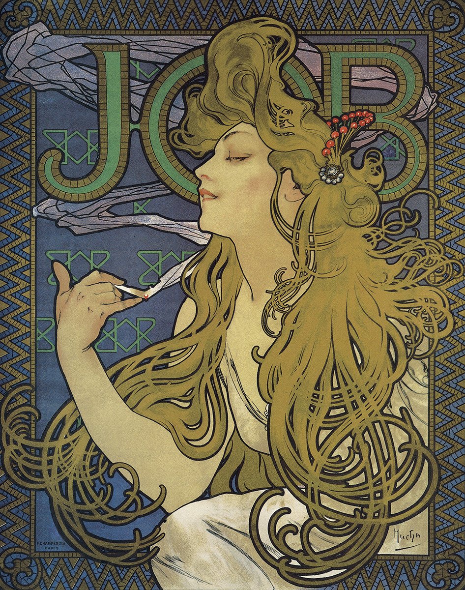Amazon.com: HUNTINGTON GRAPHICS Job 1897 by Alphonse Mucha