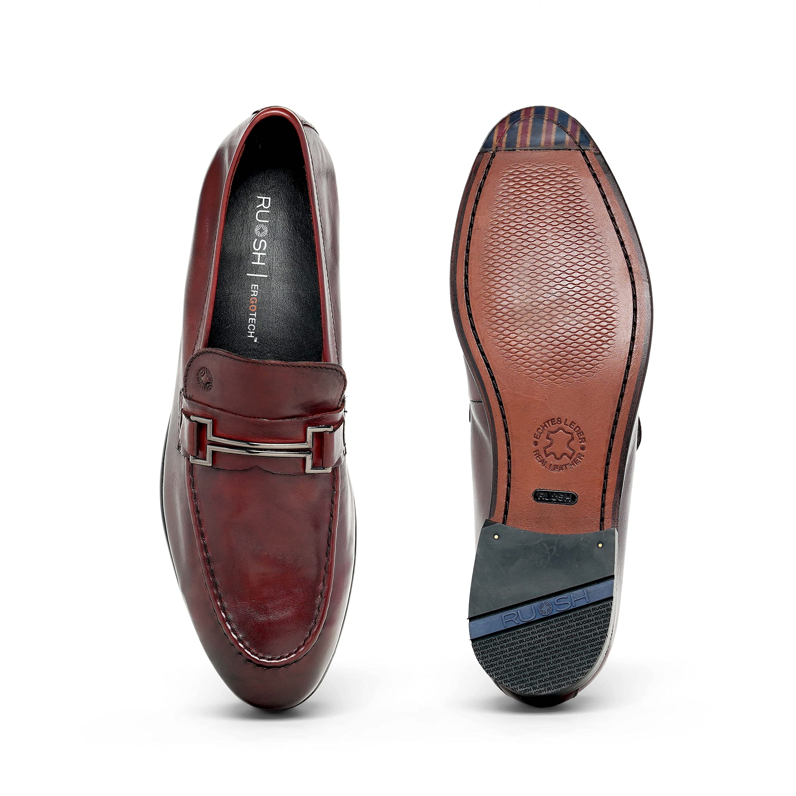 Ruosh Men Occasion Slip-on Wine (B09Y94TLX3) Amazon Price History, Amazon Price Tracker