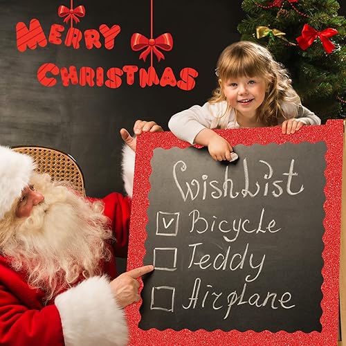 Miniatura 4 de Containlol Tablero de anuncios de invierno de 118 pies con diseño de muñeco de nieve para el aula, decoración para aula, escuela, oficina, fiesta,