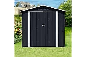 7FTx4.2FT Small Outdoor Shed Waterproof