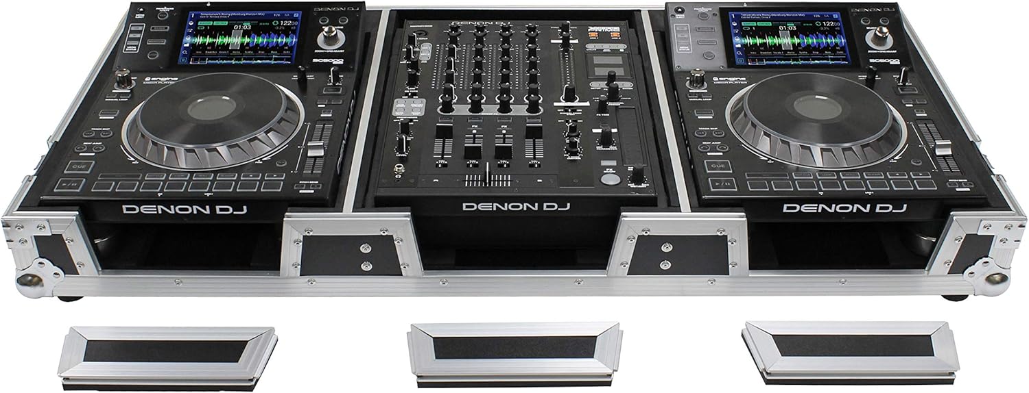 Odyssey FZ12CDJWXD - 12" Mixer & 2X Media Player Rolling Coffin