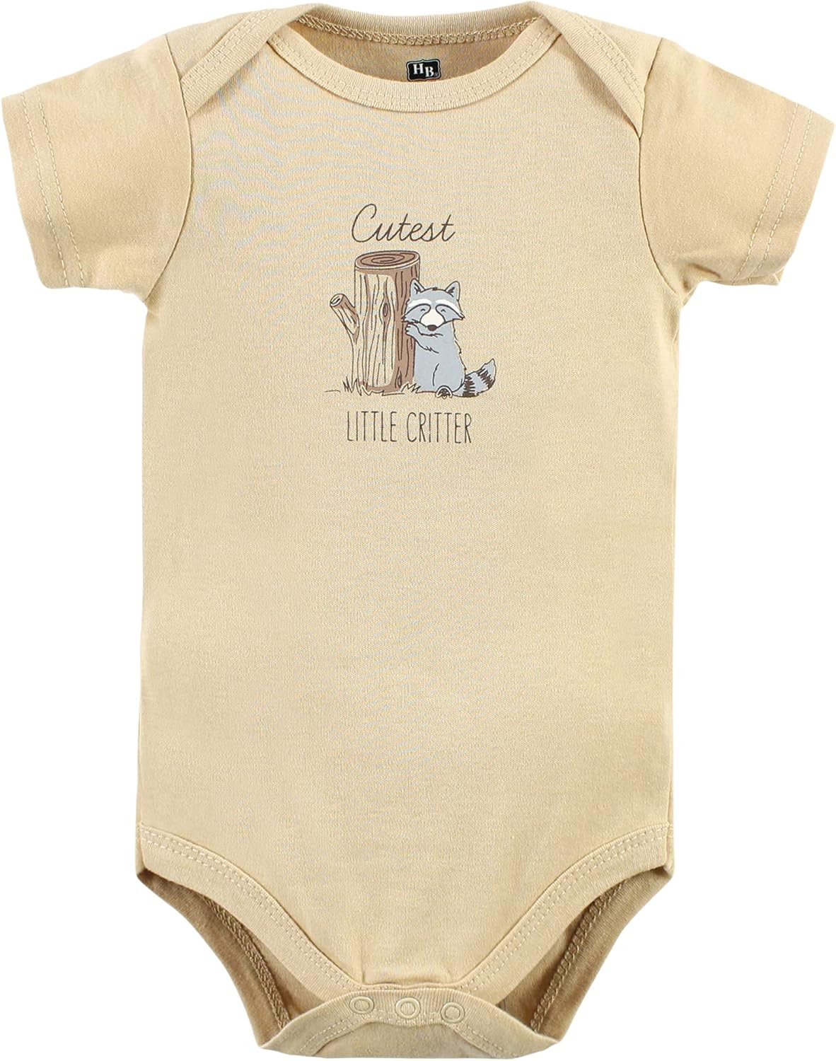 Hudson Baby Unisex Baby Cotton Bodysuits, Forest Deer 5-Pack, 3-6 Months - Image 6
