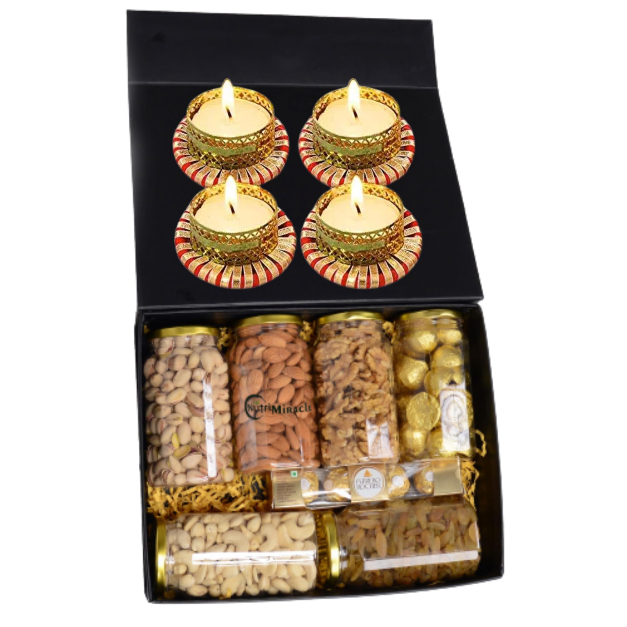 NUTRI MIRACLE Rakhi Gift Hamper for Family | Healthy Gift Hamper for Corporate Employees Staff Colleagues