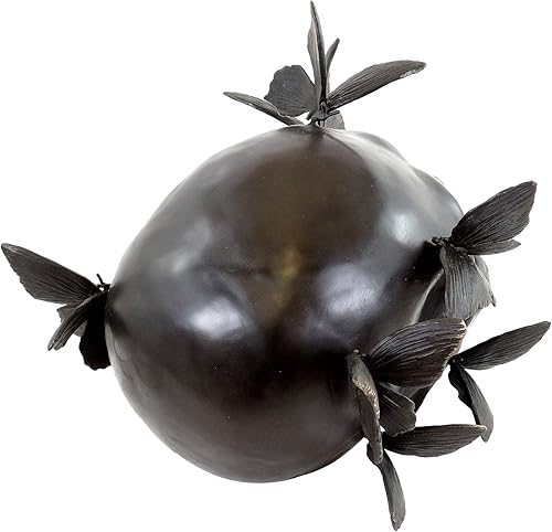Miniatura 4 de Kunst & Ambiente - Arte Contemporáneo - Cráneo de Bronce con Mariposas - Firmado Martin Klein - Esculturas para la Venta - Estatuas de Bronce -