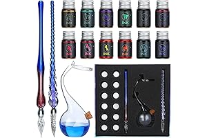 Calligraphy Glass Dip Pens and Ink Set: Unleash Your Inner Artist