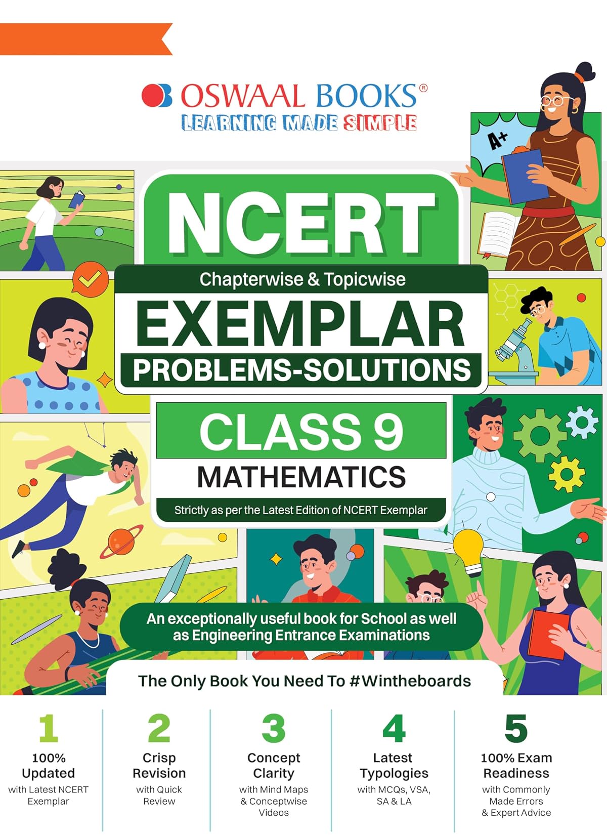 Oswaal NCERT Chapterwise & Topicwise Exemplar Problems - Solutions |Mathematics