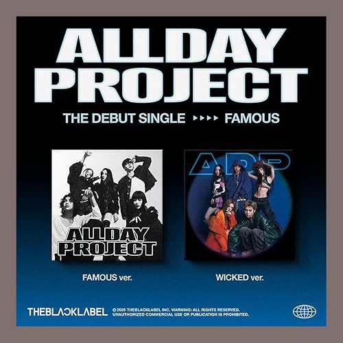 ALLDAY PROJECT FAMOUS Debut Single Album (Photobook - FAMOUS Ver.) - Photobook - FAMOUS Version