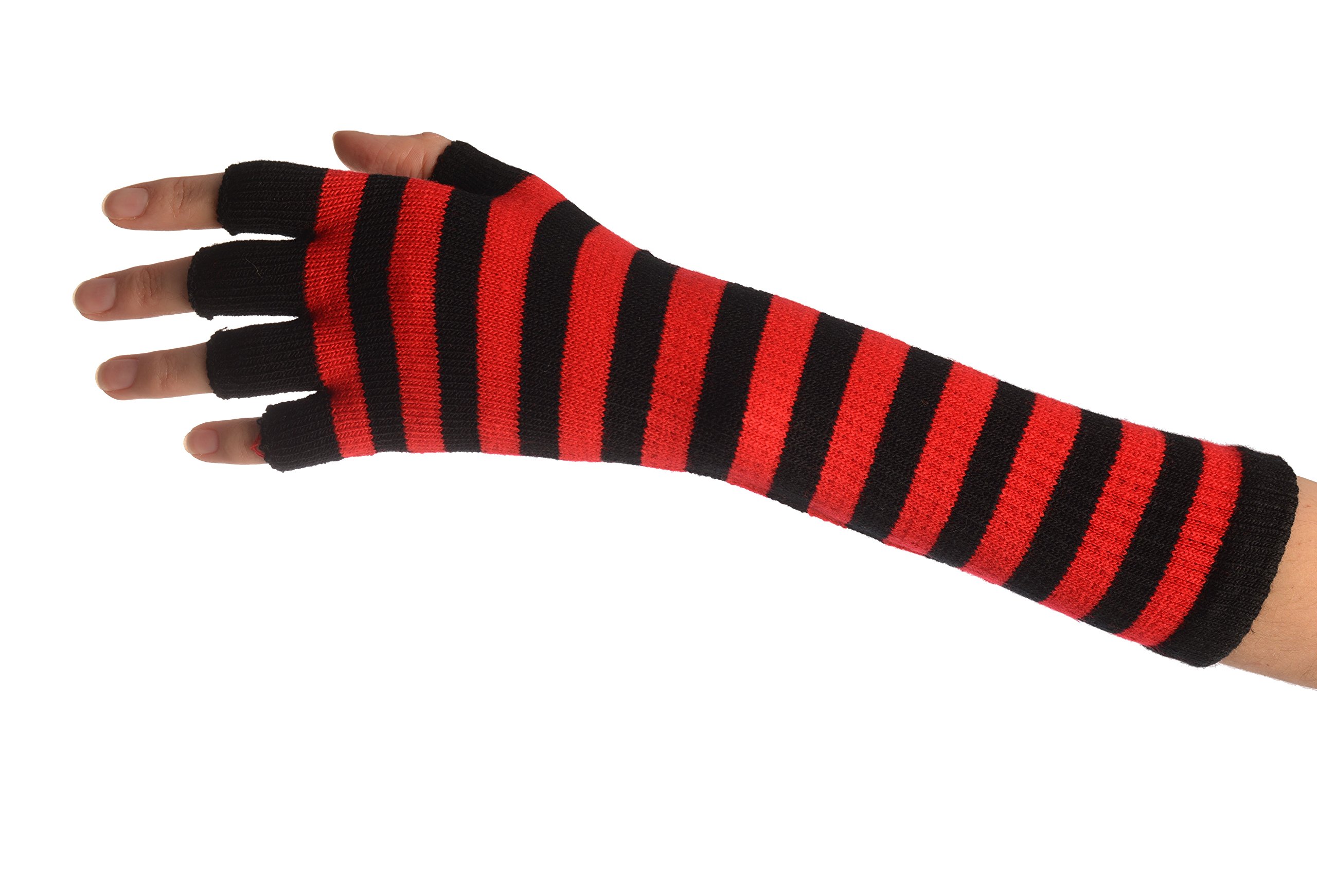 【WTAPS】finger less knit glove Amazon.com: Sumfox 4 Pairs Black Fingerless Gloves for Women