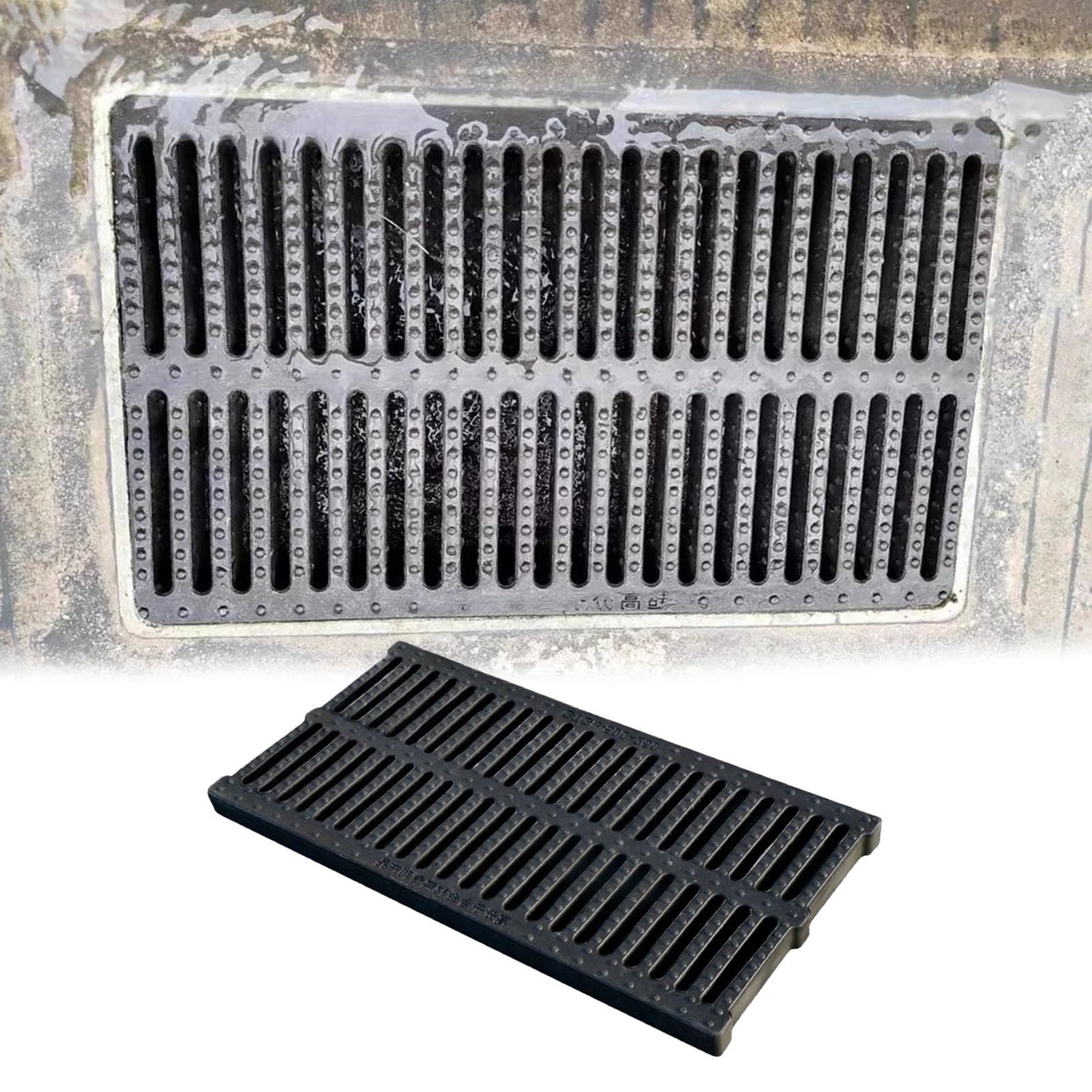 Grille de caniveau extérieur Vibeo pour protéger votre allée et trottoir contre les pluies