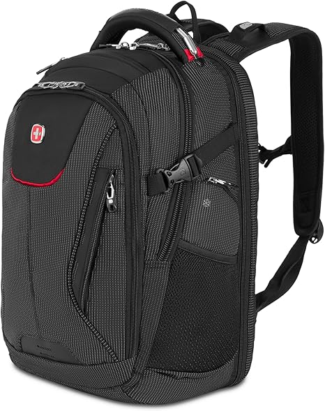 ¿Cuándo se estrena El Agente Secreto en Netflix streaming? 8 81a7X0+dotL. AC SX466 SwissGear Travel Tech Elite Laptop Backpack – Fits Laptops up to 16” – ScanSmart TSA-Friendly Backpack with USB Port, Shoe Compartment & Organizer Pockets – Black Dot