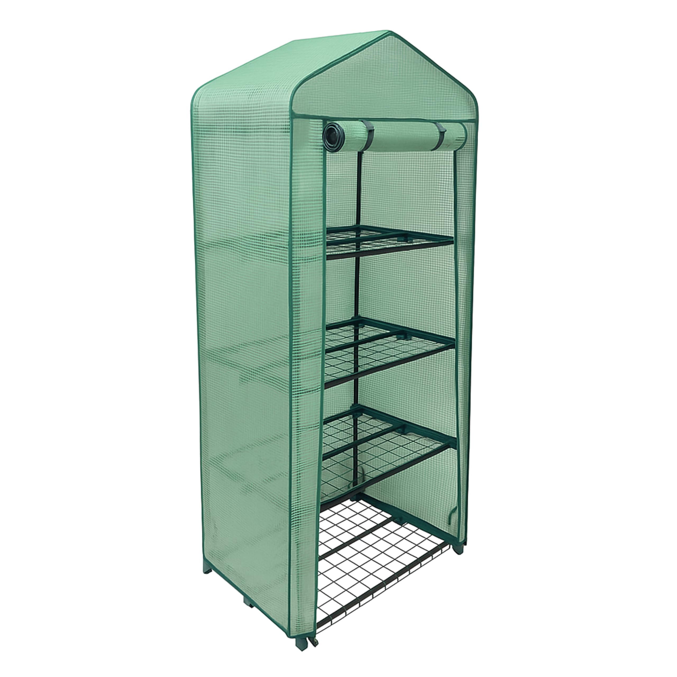 Greenhouse 4 Tier with PE Cover -