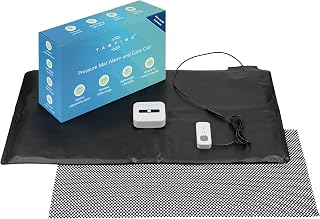 TabTime Druckmatten-Alarm und Pflegeruf, Bodensensormatte, Drucksensor, Bettalarm für ältere Menschen, Einfach sicheres System