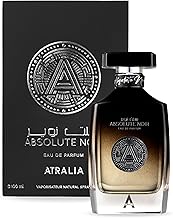 Absolute Noir Eau De Parfum for Men 100Ml 3.4Oz - Luxurious and Long Lasting Fragrances with Top Notes of Bergamot, Lemon, Grapefruit, Pink Pepper