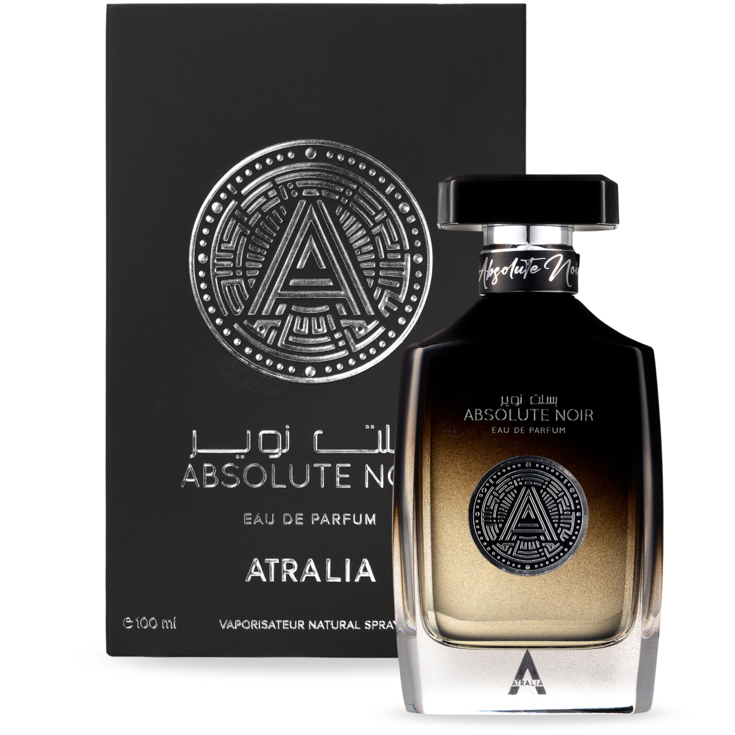 Tralia Absolute Noir EDP 3.4 fl oz (100 ml), ABSOLUTE NOIR Perfume, Men's, Fragrance, Gift, Gift, Perfume Arabe, Domestic Shipping