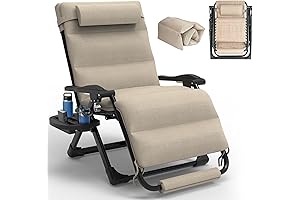 Slendor Oversized Zero Gravity Outdoor Chairs XL Anti Gravity Chair