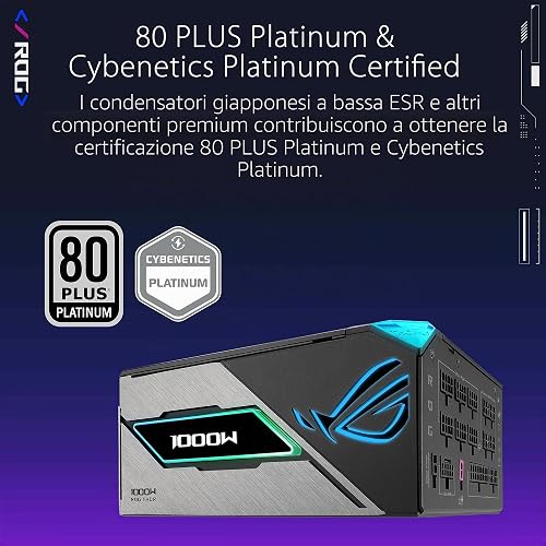 ASUS ROG THOR 1000W Platinum III Power Supply - 8