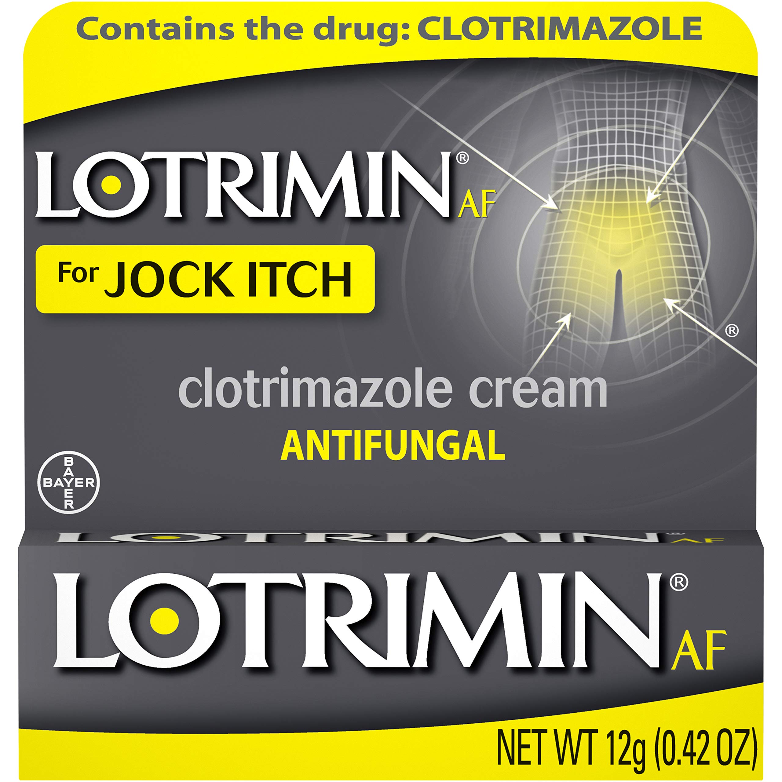 Buy Lotrimin AF Jock Itch Antifungal Cream 0.42 oz Online at desertcart UAE