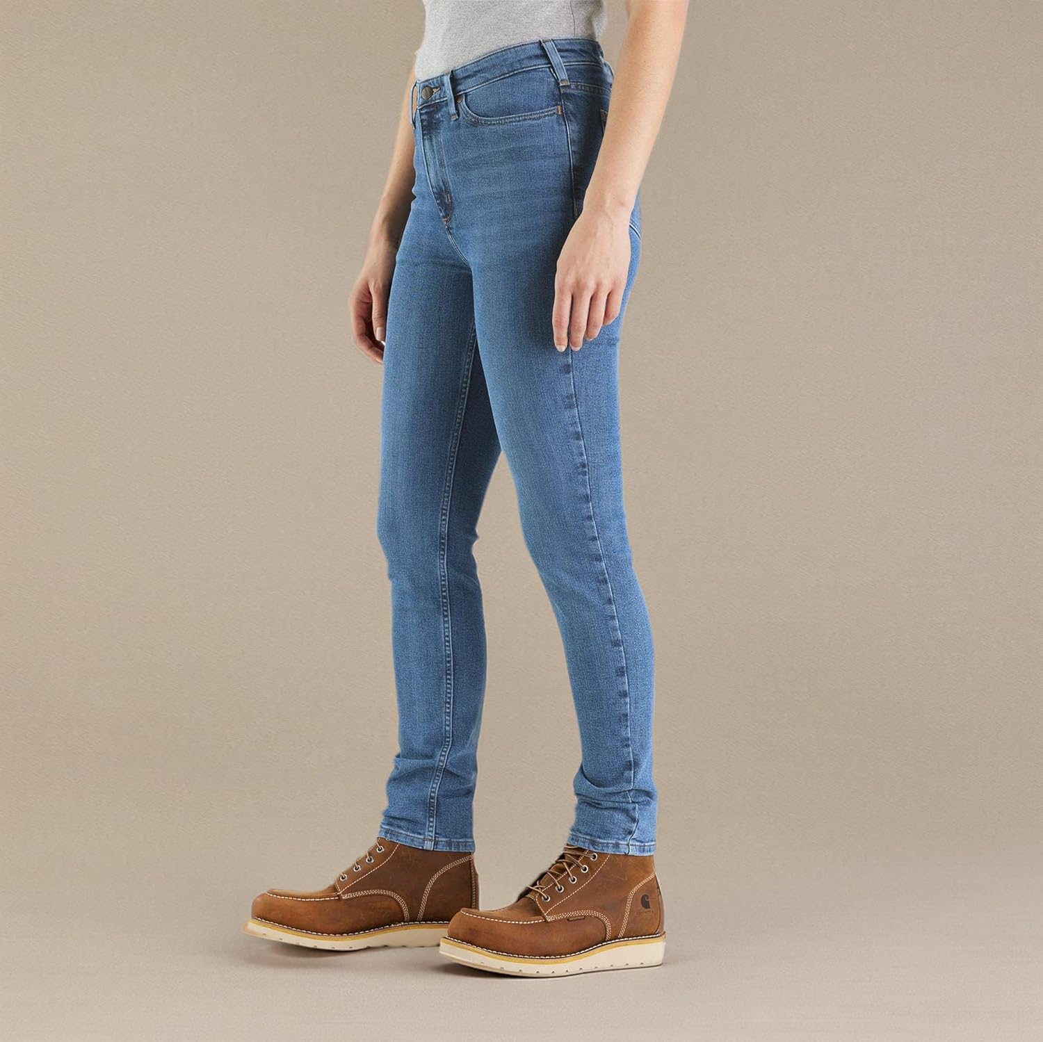 Carhartt Women's 105105 Women's Rugged Flex® Slim Fit Tapered High Rise