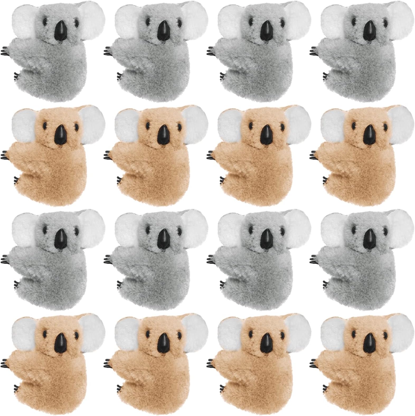 16pcs Koala Clip Pencil Buddy Clip On Pencil Topper Animal Hungers Koala Birthday Party Supplies