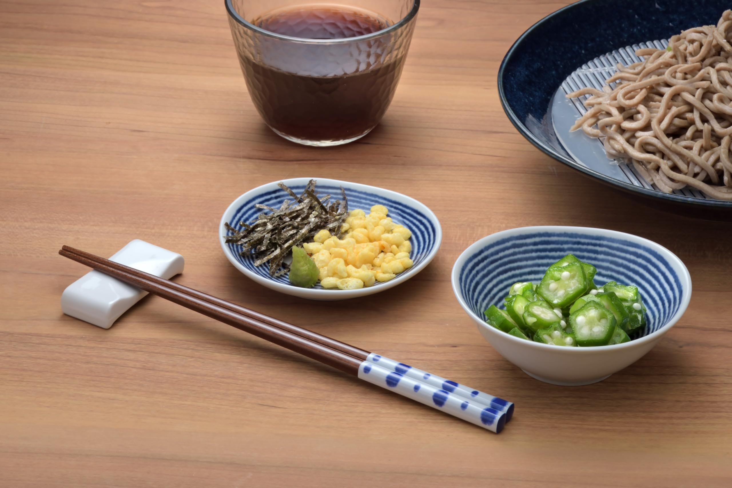 Amazon.co.jp: 西海陶器(Saikaitoki) 小鉢 器 セット 和食器 indigo 藍