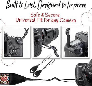 Amazon.com : Art Tribute Camera Strap For All Dslr, SLR Camera