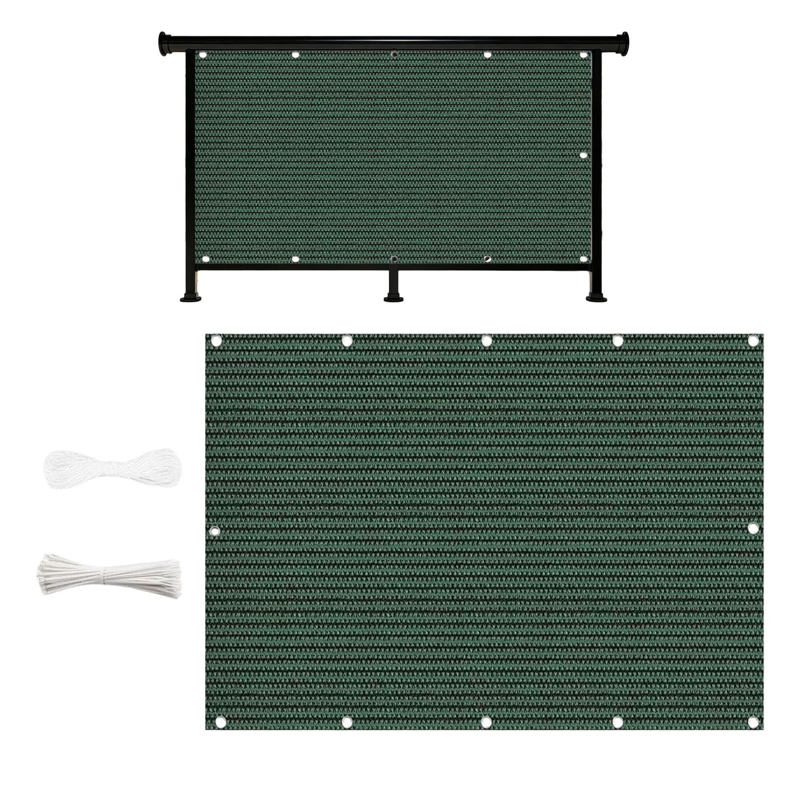 Brise vue occultant 2.2x4 m contre les regards indiscrets du voisinage