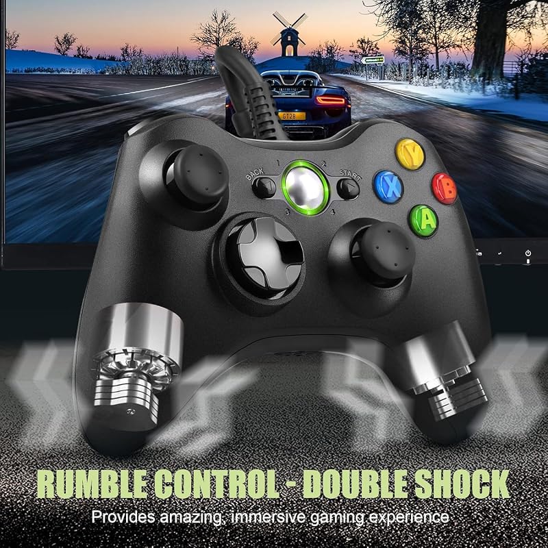 Diswoe Xbox 360/PC Wireless Controller Gamepad
