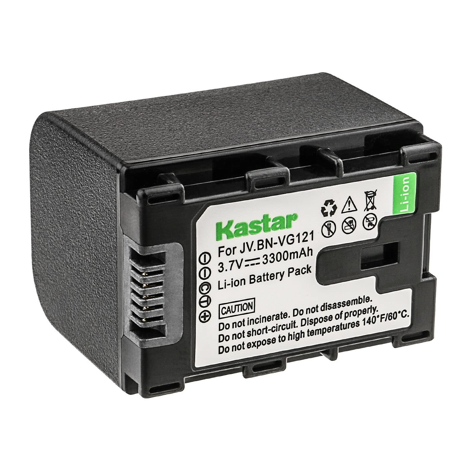 Amazon.com: Kastar BN-VG121 Battery 1-Pack Replacement for JVC GZ
