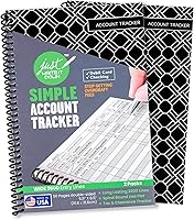 Vista 10 de The Superior Register Cuaderno de registro de cheques y libro mayor de tarjetas de débito premium - Registro de cuentas de cheques, libro mayor